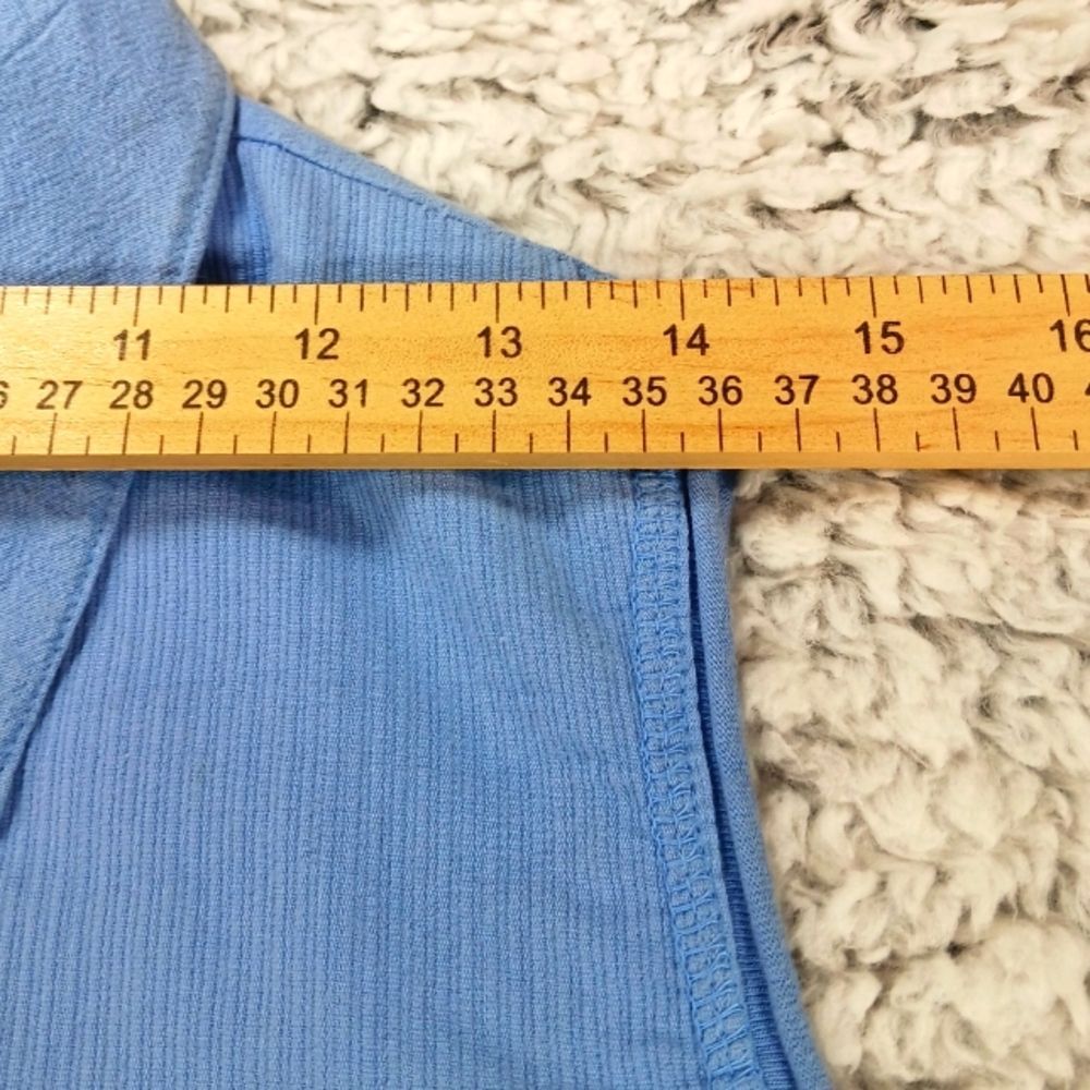 Stephanie Rogets by Fashion Trends Sleeveless Button Down 100% Cotton Women's M. - Picture 6 of 8